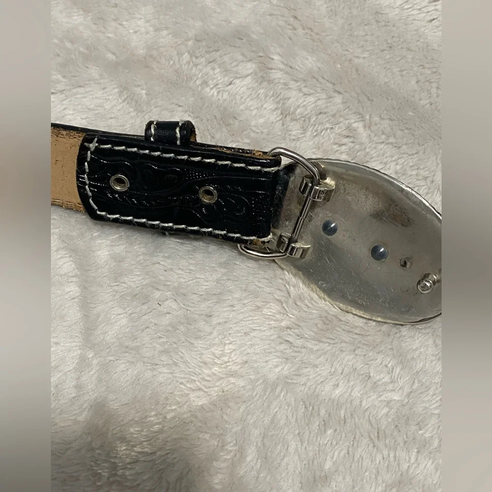 Leather Hand Embossed Western Child’s Belt